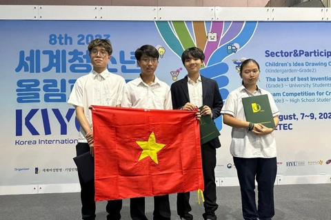 Hanoi students win KIYO 4i with excellent results