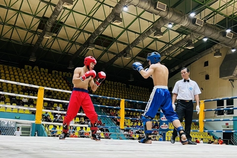 Hanoi dominates national kickboxing championship 2023
