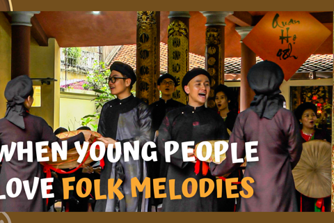 When young people love folk melodies