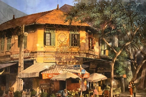 Deep love for Hanoi by a southern painter