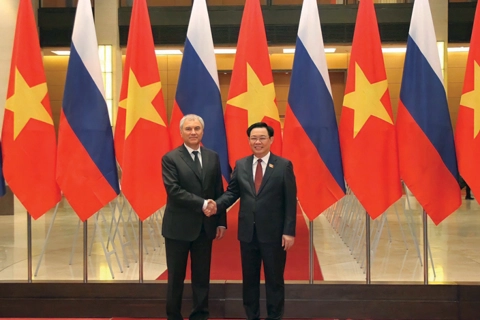 Vietnam, Russia top legislators pledge to strengthen bilateral ties