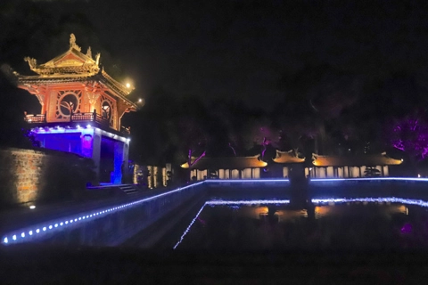 3D mapping night tour pilot at Hanoi Temple of Literature