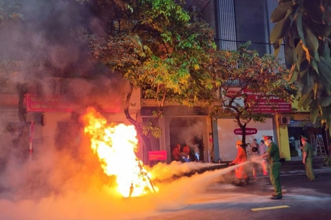 Hanoi keeps enforcing fire prevention and firefighting measures