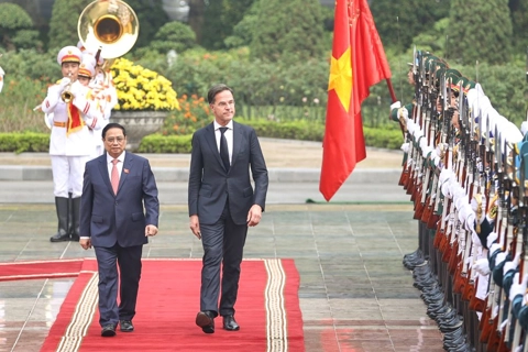 Mark Rutte welcomed in Vietnam for 3rd time