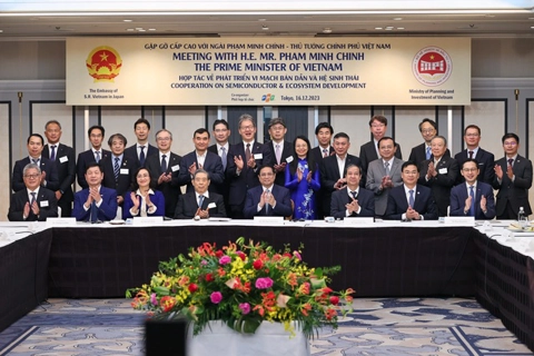 Japanese firms consider Vietnam an attractive destination for semiconductor manufacturing