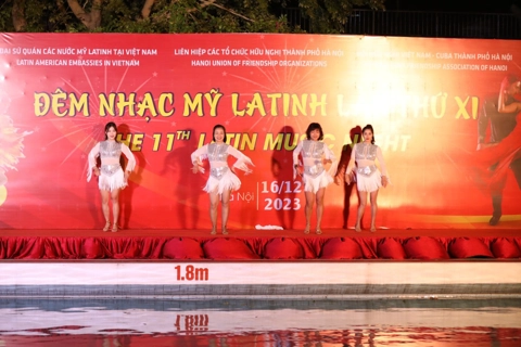 The 11th Latin Music Night held in Hanoi