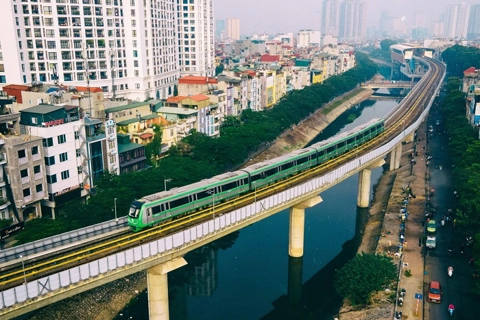 Investment in Hanoi’s urban railway line No.2 to increase by US$650 million  