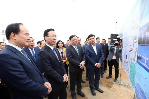 State President highlights Hanoi’s effort in implementing Ring Road No.4 project