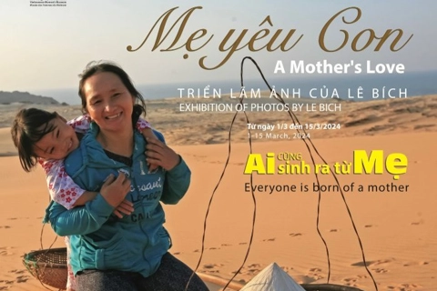 Photo exhibit celebrates motherhood on International Women's Day