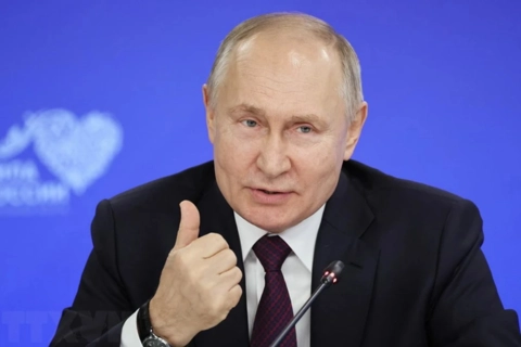 Vladimir Putin's messages of self-confidence