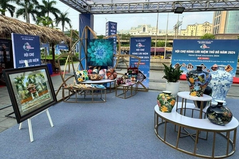 Hanoi Great Souvenirs 2024 features unique handicraft products