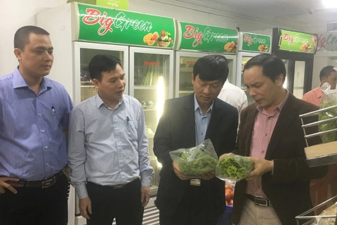 Hanoi and localities promote supply of safe farm products