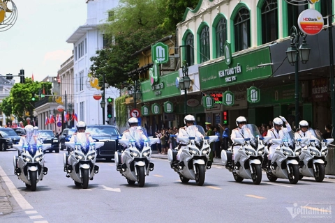 Hanoi Police prepare for Putin’s visit