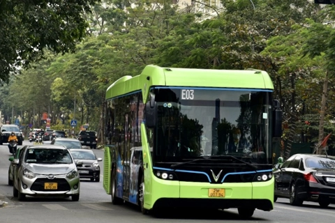 Hanoi earmarks US$1.7 billion for green bus promotion