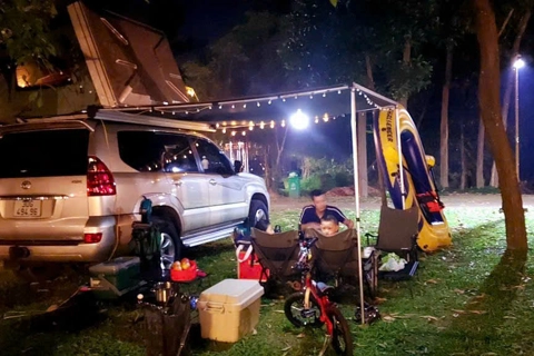 Hanoi's camping attracts visitors seeking nature experiences