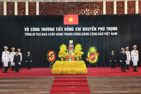 State funeral held for Party General Secretary Nguyen Phu Trong