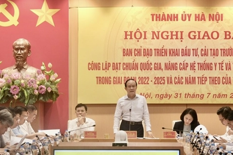 Over US$1 billion for education, culture and health in Hanoi 