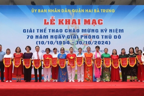 Sports events launched to commemorate Hanoi Liberation Day