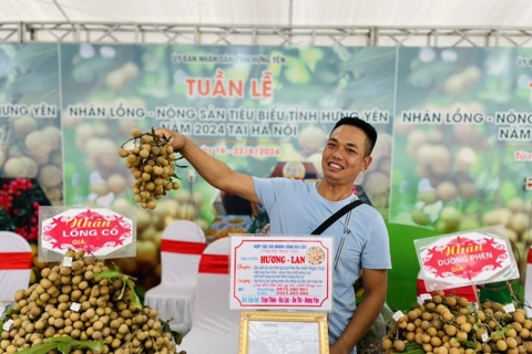 Longan and Farm Produce Week underway in Hanoi