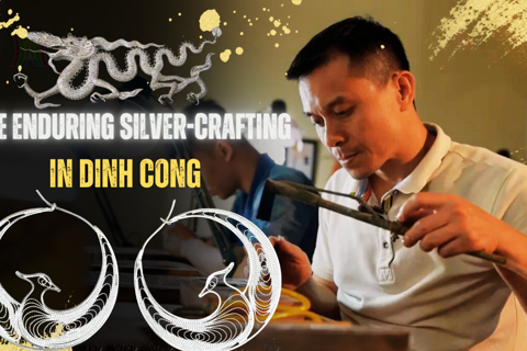 Enduring art of silversmithing in urban Hanoi