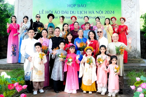 Waiting for Hanoi Tourism Ao Dai Festival 2024 in October 