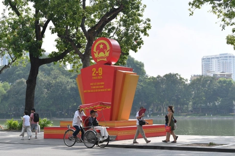 Hanoi peaceful on national holiday
