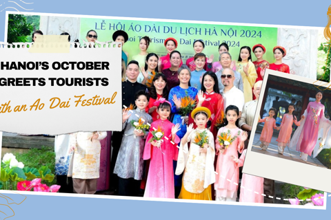 Ao Dai Tourism Festival 2024: Hanoi welcomes October arrival with fascination