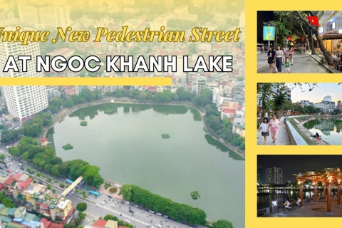 Ngoc Khanh Lake walking space: A placed filled with history of Hanoi