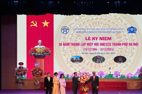 Hanoi UNESCO Association marks 30th anniversary of establishment