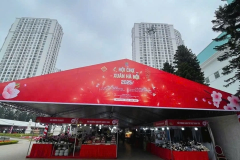 Bustling Hanoi Spring Fair 2025