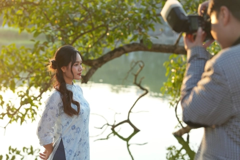 Hoan Kiem Lake: Picturesque destination for ao dai photography