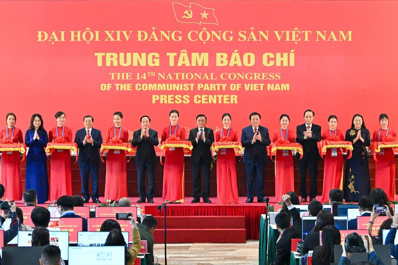Vietnam opens press center for 14th National Party Congress
