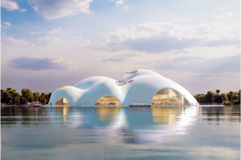 Hanoi breaks ground on iconic opera house at Dam Tri Lake