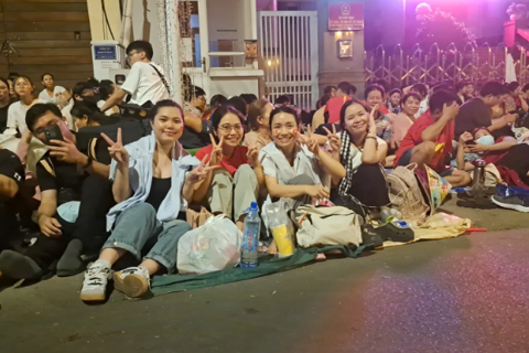 Historic Reunification Day parade draws all-night crowds in Ho Chi Minh City
