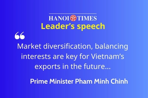Prime Minister about Vietnam's exports
