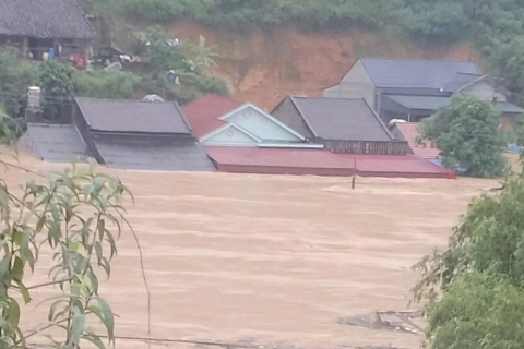 Typhoon Matmo causes historic widespread flooding in northern Vietnam