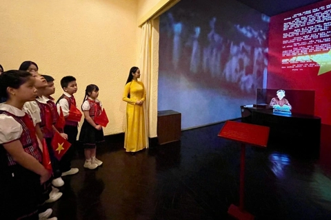 Exhibition recreates President Ho Chi Minh’s writing of Independence Declaration