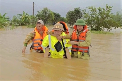 Severe floods hit Ha Tinh as heavy rain batters central Vietnam