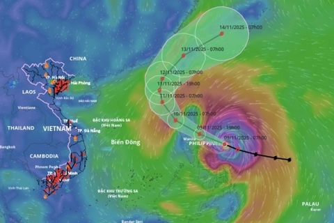 Vietnam's coastal provinces requested to brace for Typhoon Fung-wong
