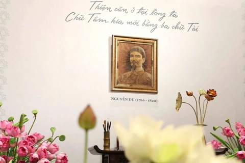 Hanoi’s lotus cultural space highlights humanistic values of “The Tale of Kieu”
