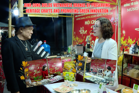 Dinh Cong blends heritage crafts with green innovation to build Vietnamese brands