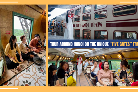 Enjoy the beauty around Hanoi on the unique “Five Gates” train
