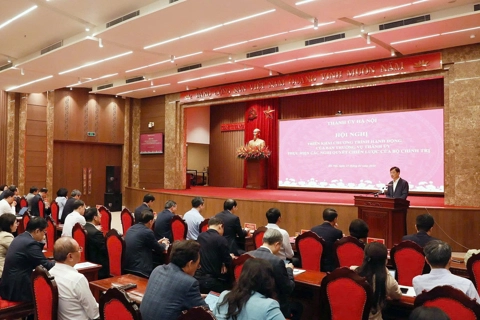 Hanoi puts people first in implementing four strategic Party resolutions
