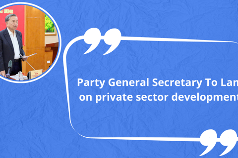 General Party Secretary on private sector development
