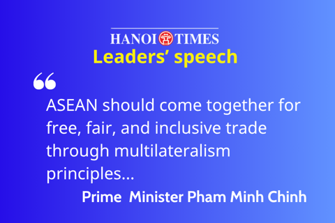 Vietnam Prime Minister on ASEAN unity in trade, multilateralism
