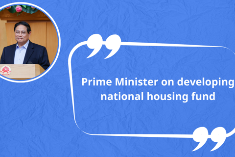 Prime Minister on national housing fund
