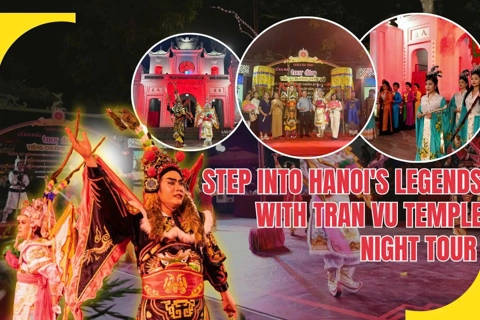 Nightfall at Tran Vu Temple: Mystical journey through Hanoi’s legends