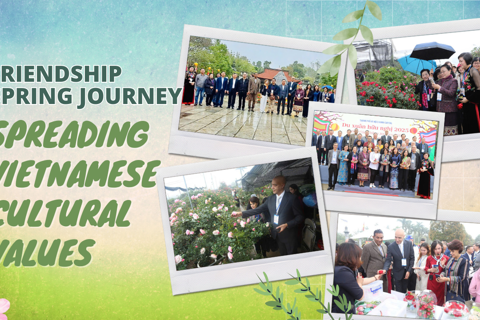 Friendship spring journey 2025: Promoting Vietnamese culture through tradition