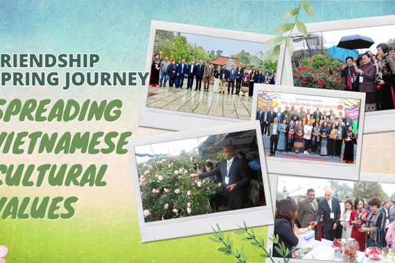 Friendship spring journey 2025: Promoting Vietnamese culture through tradition