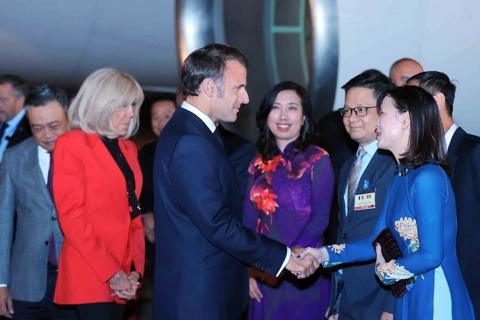 French President Macron visits Vietnam, signs US$10 billion in deals